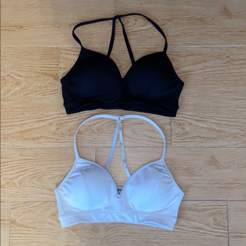 2 EUC Athleta Sports Bras Sz M